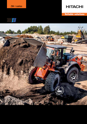 Колісні навантажувачі Hitachi ZW220-7