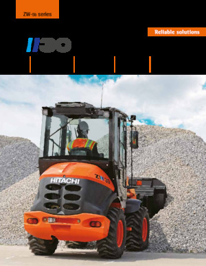 Колісні навантажувачі Hitachi ZW30-5B