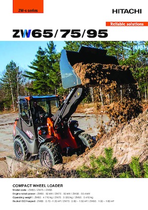 Колісні навантажувачі Hitachi ZW65-6