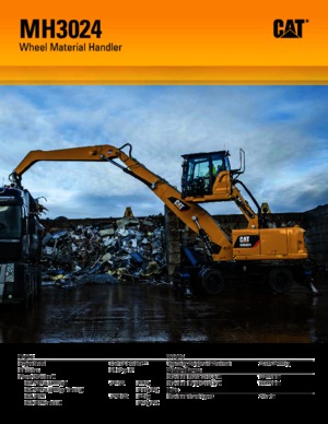 Екскаватори для перевалки Caterpillar MH3024