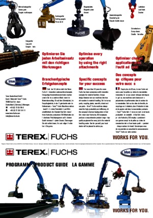 Екскаватори для перевалки Terex-Fuchs MHL 380 D