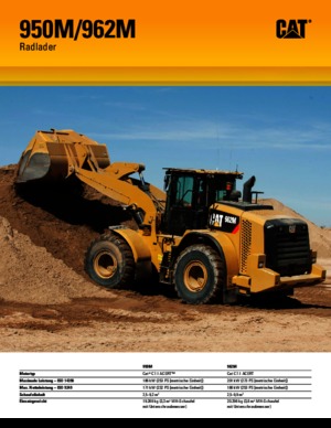 Колісні навантажувачі Caterpillar 950M