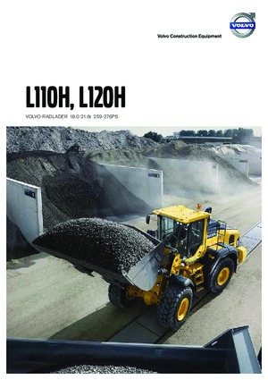 Колісні навантажувачі Volvo L110H