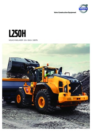 Колісні навантажувачі Volvo L250H