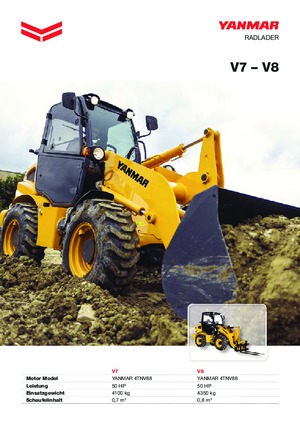 Колісні навантажувачі Yanmar V8 