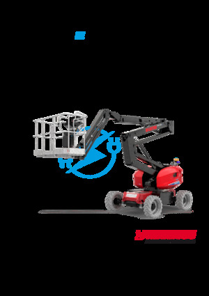 Колісні підйомники з шарнірною стрілою Manitou 160 ATJ E