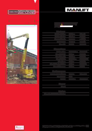 Колісні підйомники з шарнірною стрілою Grove-Manlift A 125 J