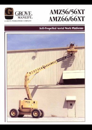 Колісні підйомники з шарнірною стрілою Grove-Manlift AMZ 66 XT