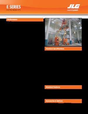 Колісні підйомники з шарнірною стрілою JLG E400AN