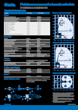 Колісні підйомники з шарнірною стрілою Genie Z-30/20N RJ