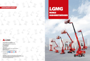 Колісні підйомники з шарнірною стрілою LGMG  A13JE-LI