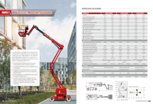 Колісні підйомники з шарнірною стрілою LGMG  AR11J
