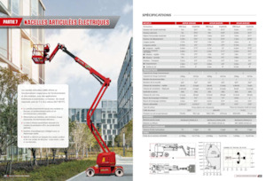 Колісні підйомники з шарнірною стрілою LGMG  AR24JE