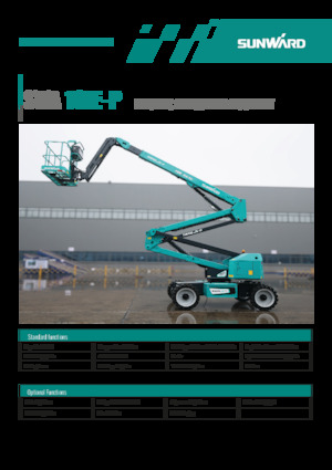 Колісні підйомники з шарнірною стрілою Sunward SWA18JE-P