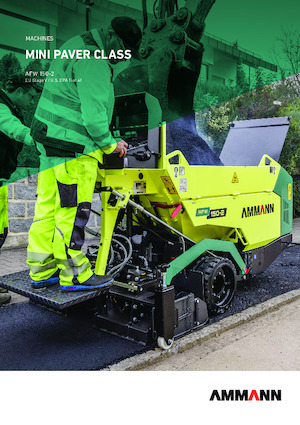Колісні асфальтоукладальники Ammann AFW 150-2