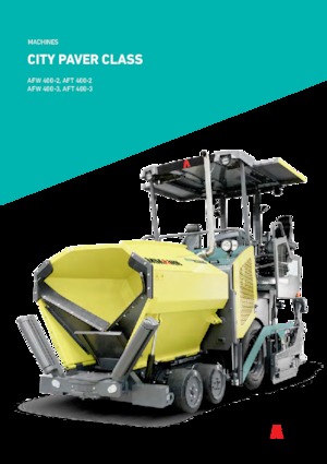 Колісні асфальтоукладальники Ammann AFW 400-2