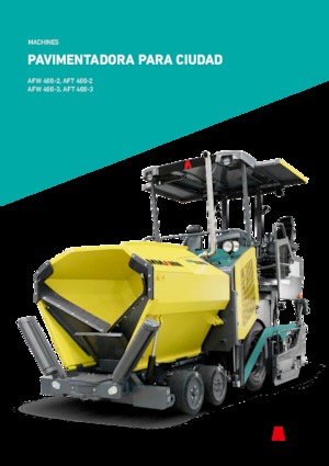 Колісні асфальтоукладальники Ammann AFW 400-2