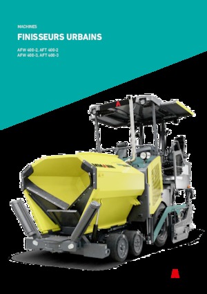 Колісні асфальтоукладальники Ammann AFW 400-2