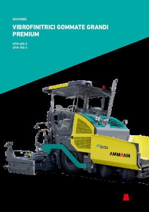 Колісні асфальтоукладальники Ammann AFW 600-3