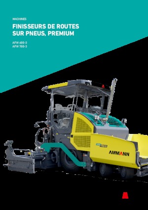 Колісні асфальтоукладальники Ammann AFW 700-3