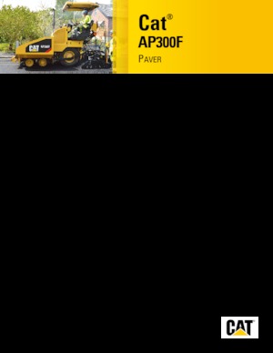 Колісні асфальтоукладальники Caterpillar AP300F