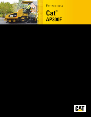 Колісні асфальтоукладальники Caterpillar AP300F