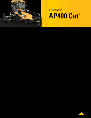 Колісні асфальтоукладальники Caterpillar AP400