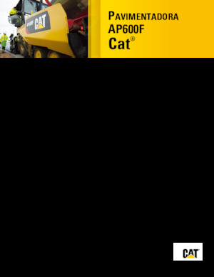 Колісні асфальтоукладальники Caterpillar AP600F