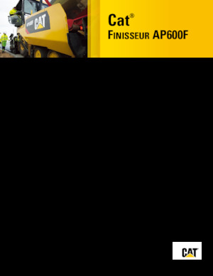 Колісні асфальтоукладальники Caterpillar AP600F