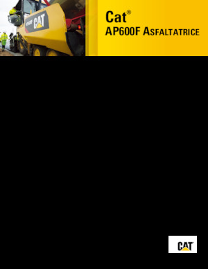 Колісні асфальтоукладальники Caterpillar AP600F