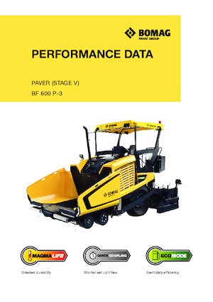 Колісні асфальтоукладальники Bomag BF 600 P-3 S 600