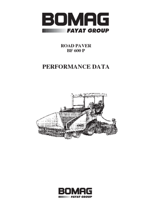 Колісні асфальтоукладальники Bomag BF 600 P-HSE