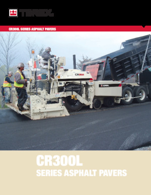 Колісні асфальтоукладальники Terex CR300L