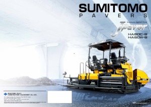 Колісні асфальтоукладальники Sumitomo HA60W-8