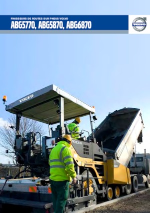 Колісні асфальтоукладальники Volvo P6870C ABG