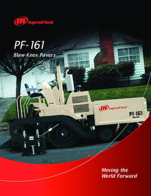 Колісні асфальтоукладальники Blaw-Knox PF 161