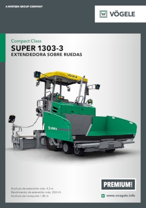 Колісні асфальтоукладальники Vögele Super 1303-3