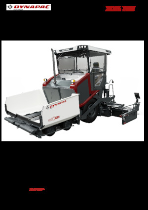 Колісні асфальтоукладальники Dynapac XD25 70W
