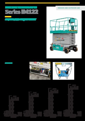 Ножичні підйомники колісні Imer IM 10122