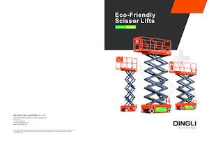 Ножичні підйомники колісні Dingli JCPT1012PA