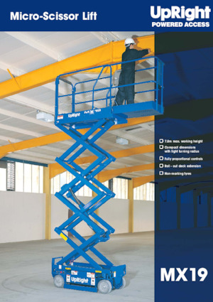 Ножичні підйомники колісні UpRight MX 19