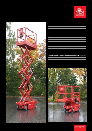 Ножичні підйомники колісні PB PB ECo S78-7EC