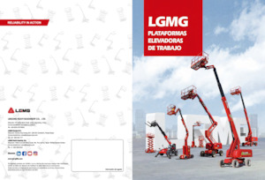Ножичні підйомники колісні LGMG  S0812EII 