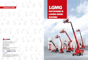 Ножичні підйомники колісні LGMG  S0812EII 