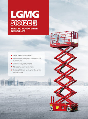 Ножичні підйомники колісні LGMG  S1012EII-Li