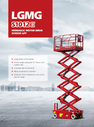 Ножичні підйомники колісні LGMG  S1012II-Li