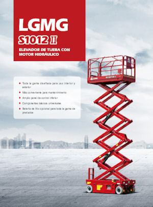 Ножичні підйомники колісні LGMG  S1012II-Li