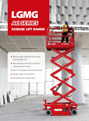 Ножичні підйомники колісні LGMG  S4650E