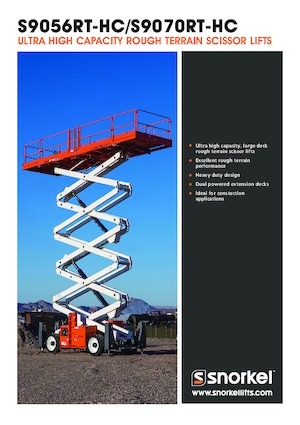 Ножичні підйомники колісні Snorkel S9056RT-HC