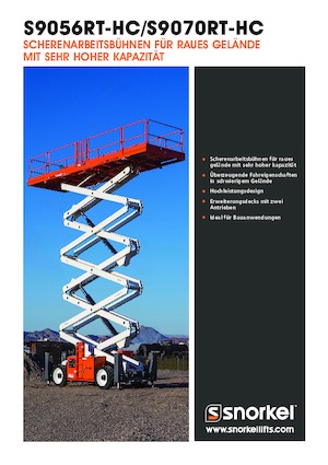 Ножичні підйомники колісні Snorkel S9056RT-HC